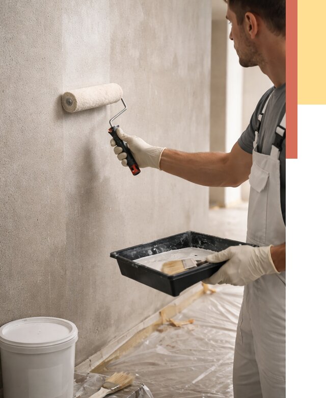 Грунтовка стен в Кушве от 2258 руб. м2 — быстро, недорого, с материалом | ОТДЕЛОЧНИК-Кшв