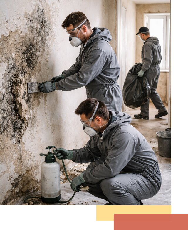 Удаление плесени со стен профессионально в Кушве