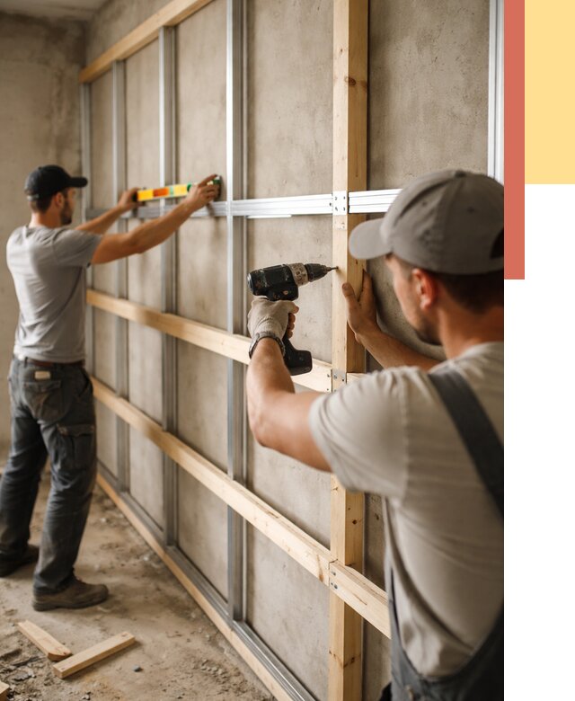 Устройство обрешетки под панели в Кушве от 2156 руб. — монтаж под ключ | ОТДЕЛОЧНИК-Кшв