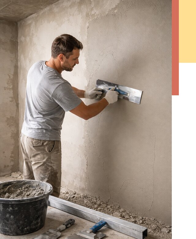 Штукатурка стен без маяков в Кушве от 7391 руб/м2 — услуги и цена | ОТДЕЛОЧНИК-Кшв