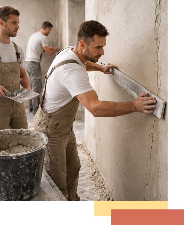 Штукатурка стен без маяков в Кушве быстро и качественно