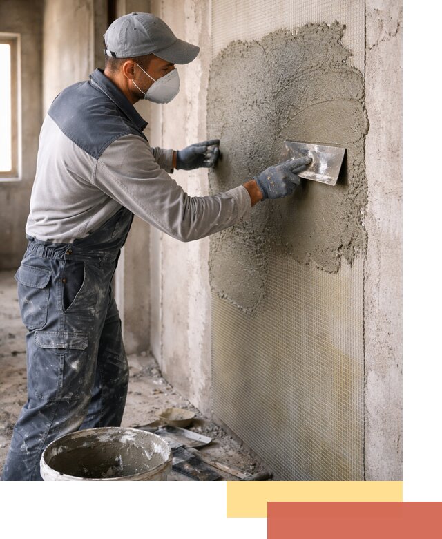 Штукатурка стен по сетке в Кушве под ключ качественно и быстро