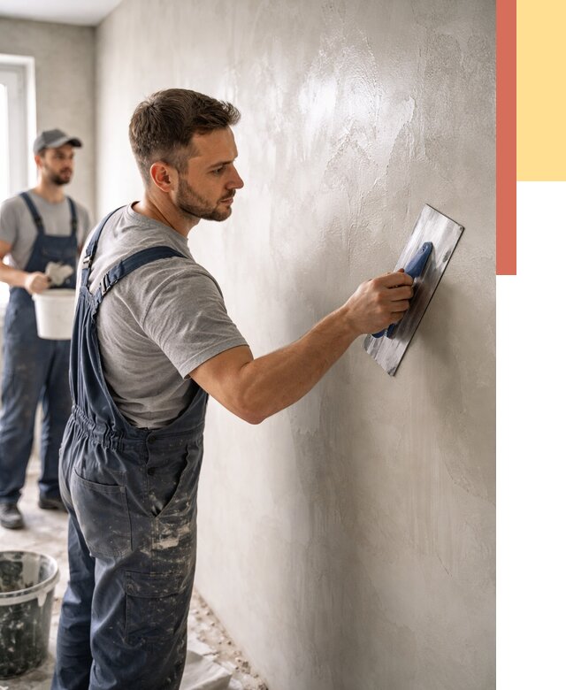 Глянцевание штукатурки стен в Кушве от 7699 руб. — услуги и затирка | ОТДЕЛОЧНИК-Кшв