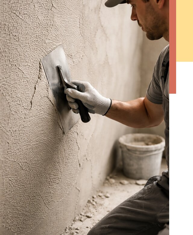 Структурная штукатурка стен в Кушве от 4619 руб. под ключ | ОТДЕЛОЧНИК-Кшв