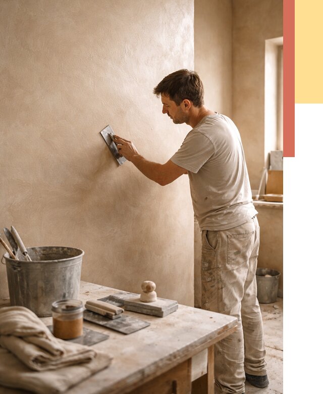 Марокканская штукатурка таделакт в Кушве под ключ от 4311 руб. | ОТДЕЛОЧНИК-Кшв