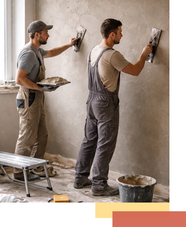 Ремонт декоративной штукатурки и восстановление фактуры в Кушве