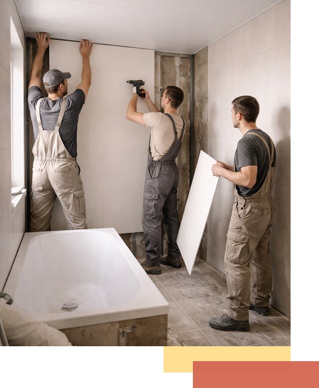 Отделка ванной панели ПВХ профессионально в Кушве