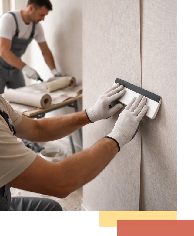 Поклейка обоев под покраску в Кушве профессионально и быстро