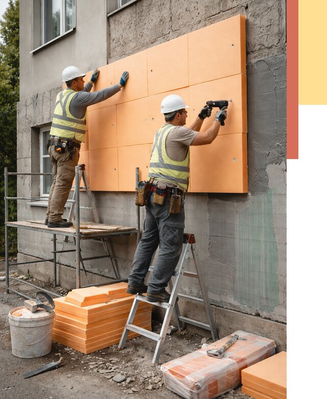 Утепление стен пеноплексом в Кушве от 1899 руб./м2 — быстро и недорого | ОТДЕЛОЧНИК-Кшв
