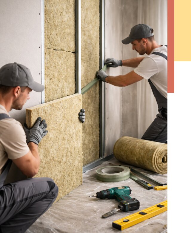 Шумоизоляция стен в Кушве под ключ от 1899 руб. | ОТДЕЛОЧНИК-Кшв