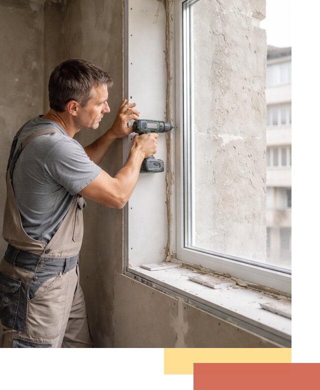 Монтаж гипсокартонных откосов в Кушве под ключ