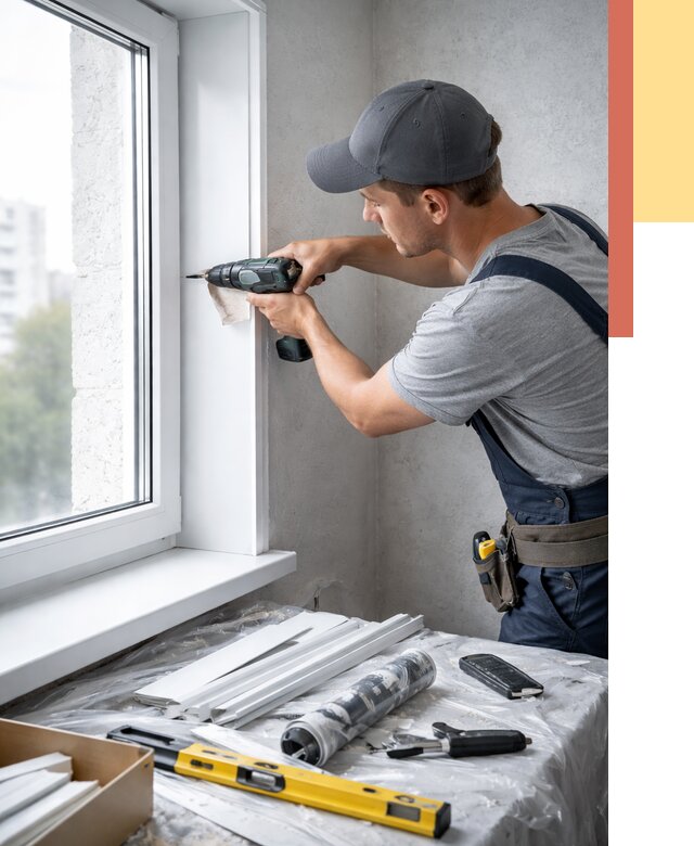 Установка пластиковых откосов в Кушве от 2310 руб. | ОТДЕЛОЧНИК-Кшв монтаж, быстро и недорого