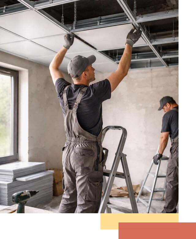 Монтаж кассетного потолка в Кушве качественно и быстро