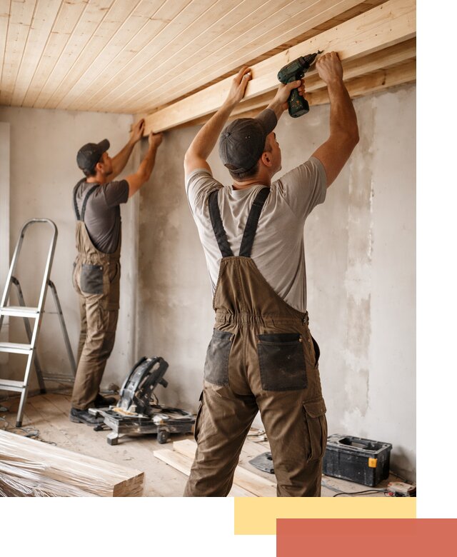 Монтаж потолка из вагонки в Кушве профессионально и аккуратно