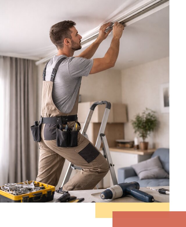 Ремонт натяжных потолков в Кушве — качественно и оперативно