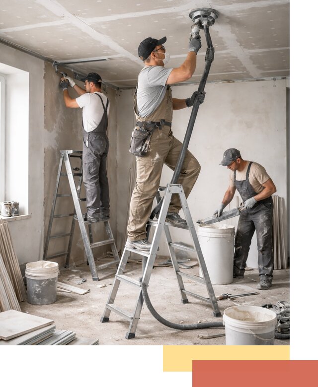 Ремонт потолка из гипсокартона в Кушве: быстрый и качественный монтаж