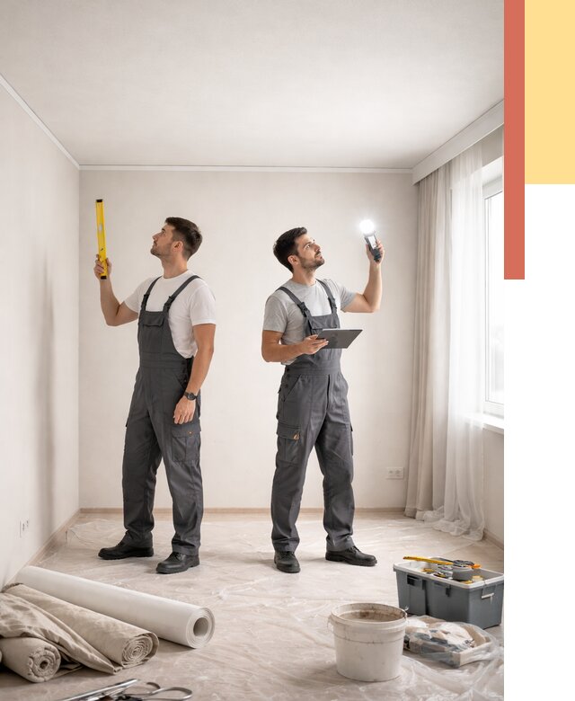 Отделка потолка в Кушве недорого от 770 руб/м2 | Услуги ОТДЕЛОЧНИК-Кшв